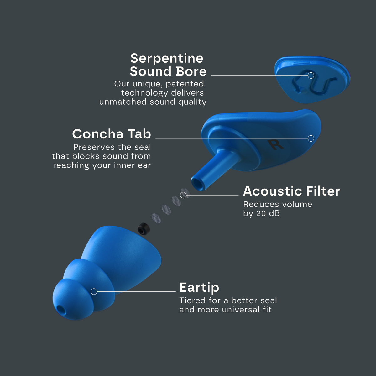 EAROS x Hendrick Motorsports® Earplugs