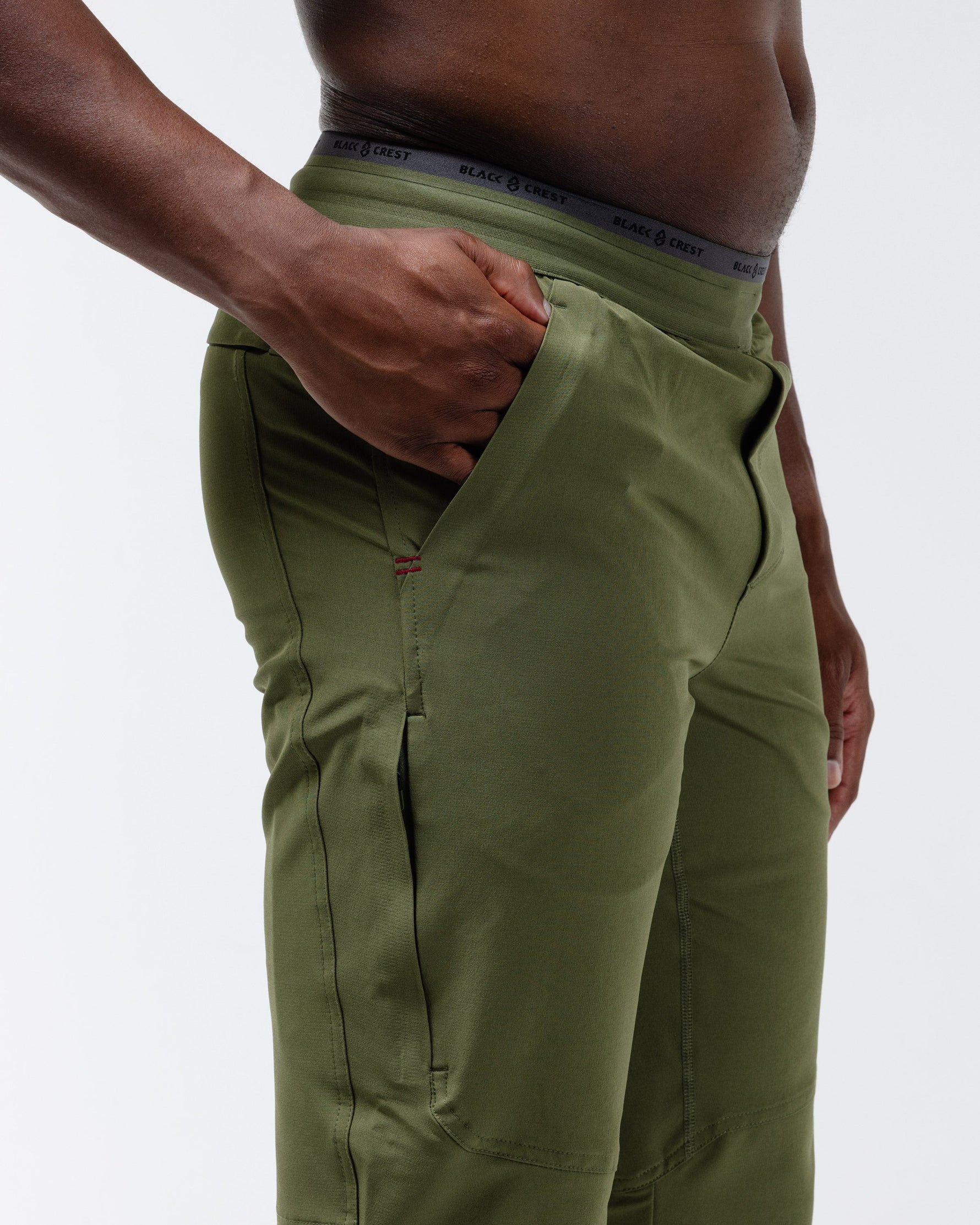 Interval Jogger | Olive Green