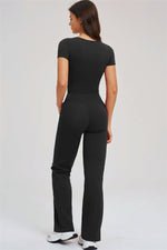The Sizzle T-Shirt Flared Leggings | 2-Piece Set