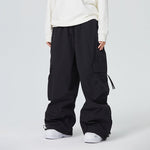 Waterproof Loose Fit Abrasion-Resistant Snow Pants