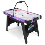 56" Air Hockey Table with LED Digital Scoreboard and Powerful 12V Motor | White