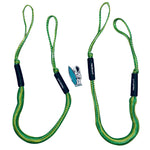 NautiCurl Bungee Boat Ropes | Shock Absorbing (2 Ropes)