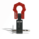 2” Aluminum Hitch Receiver with Aluminum D-Shackle 9T-Ceramic Coated (Lifetime Warranty)