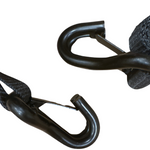 2" x 10' Ratchet Tie-Down (Closed Hook) and 2” x 39” Axle Tie-Down Set (Pack of 4) | Lifetime Warranty
