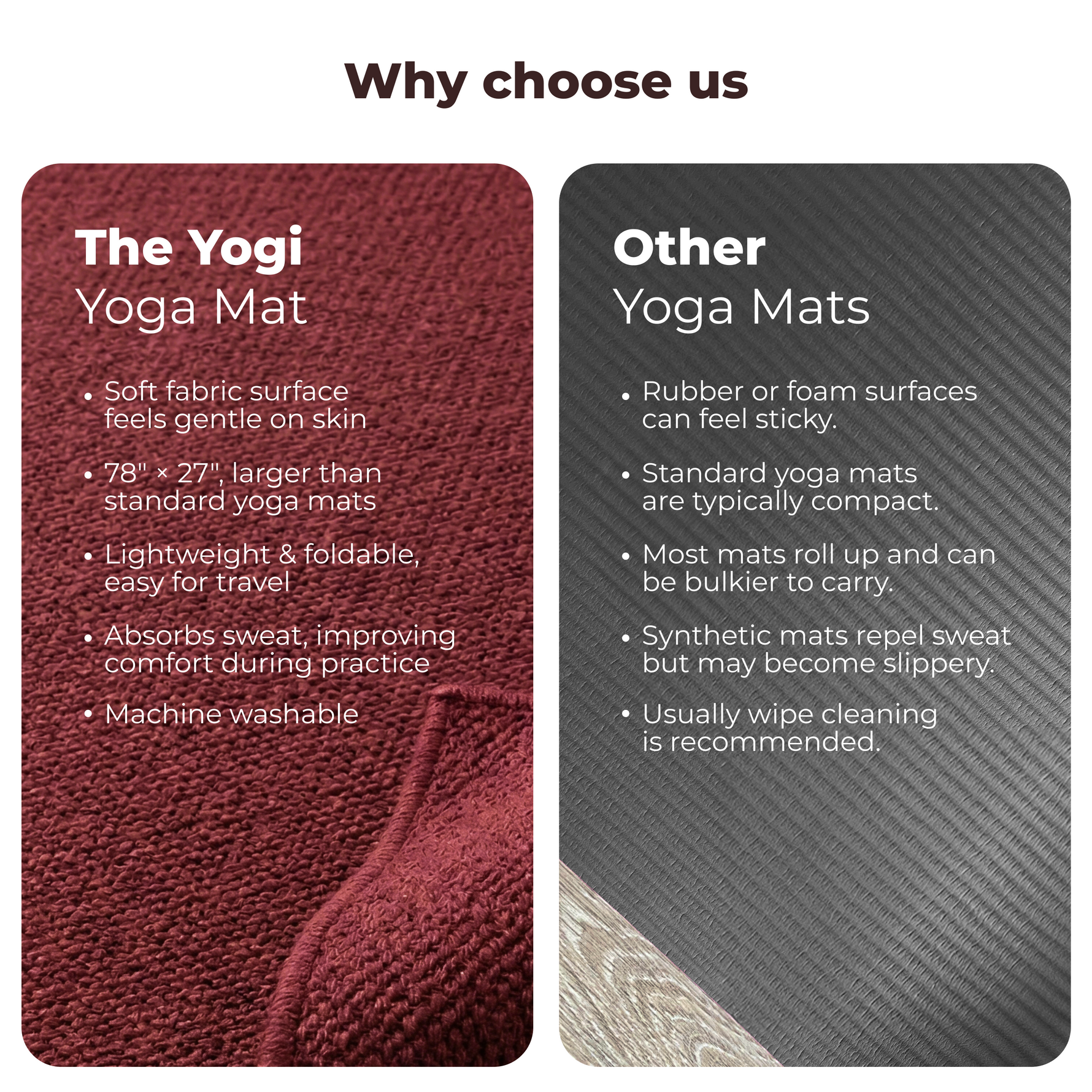 THE YOGI Cotton Mat