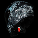 ILM Full Face Motorcycle Helmets | Racing Helmet Model MF509