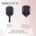 Rhythm Hybrid Pickleball Paddle | Pink