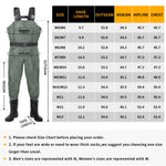 DikaSun Chest Waders with Boots | Lightweight Bootfoot Waders | Duck Hunting & Fly Fishing | Dark Green