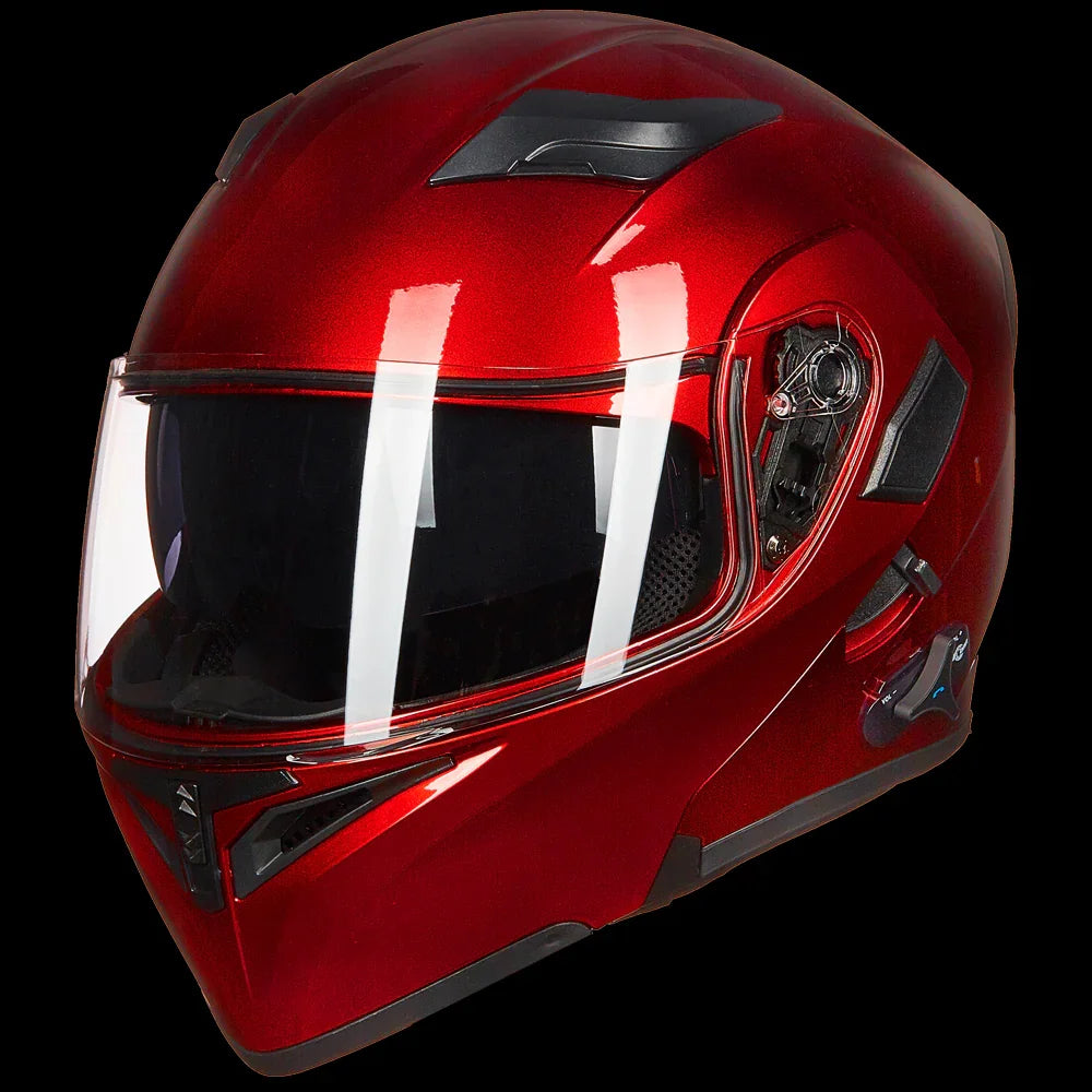 ILM Modular Flip Up Full Face Bluetooth Motorcycle Helmet | 902BT