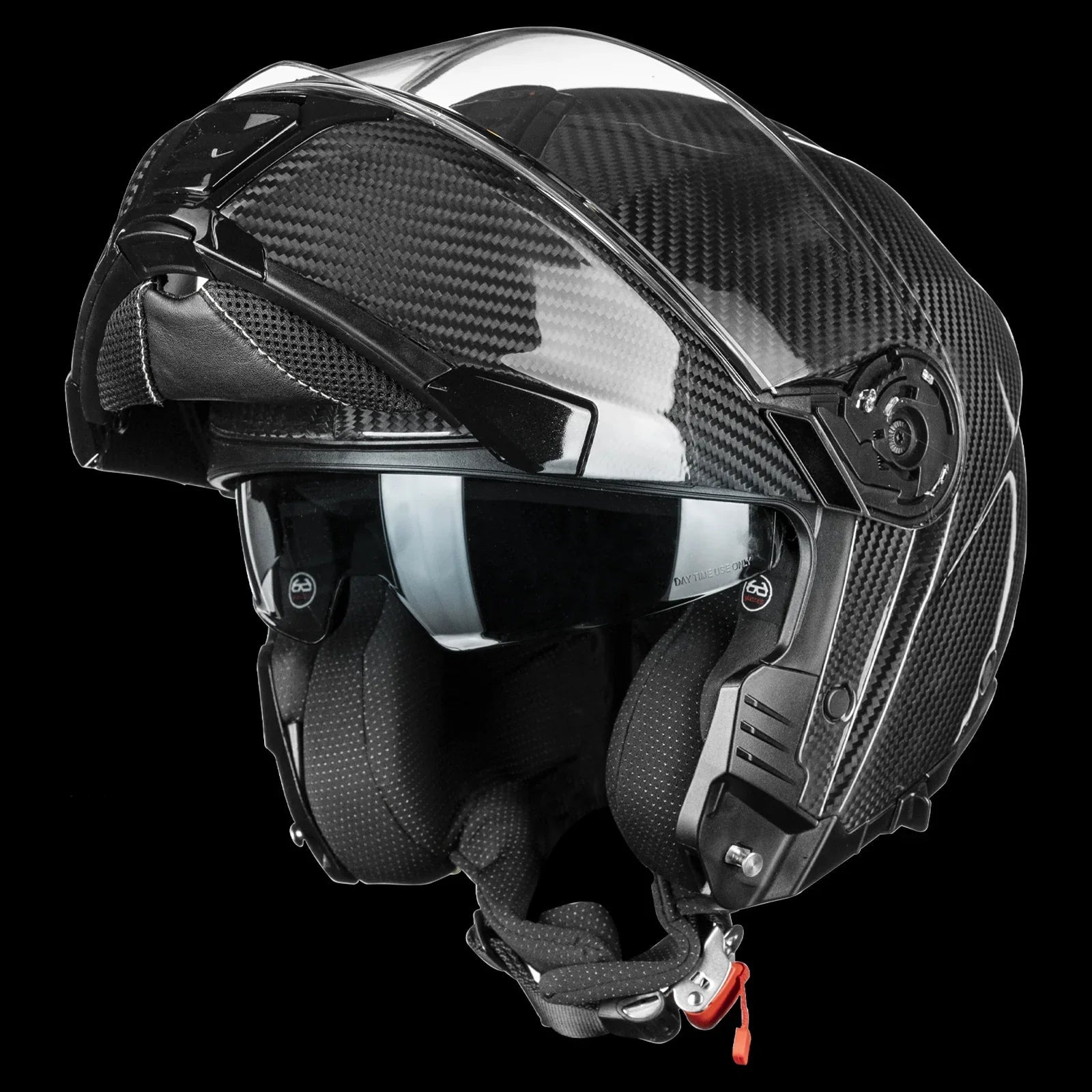 ILM Carbon Fiber Motorcycle Modular Helmets DOT ECE | Model MF529F