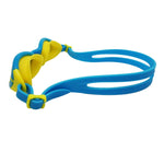 Palantic Jr. Silicone Swim Goggles w/ UV Tinted Lenses | Blue/Yellow