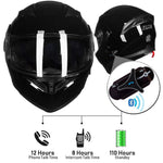 ILM Modular Flip Up Full Face Bluetooth Motorcycle Helmet | 902BT