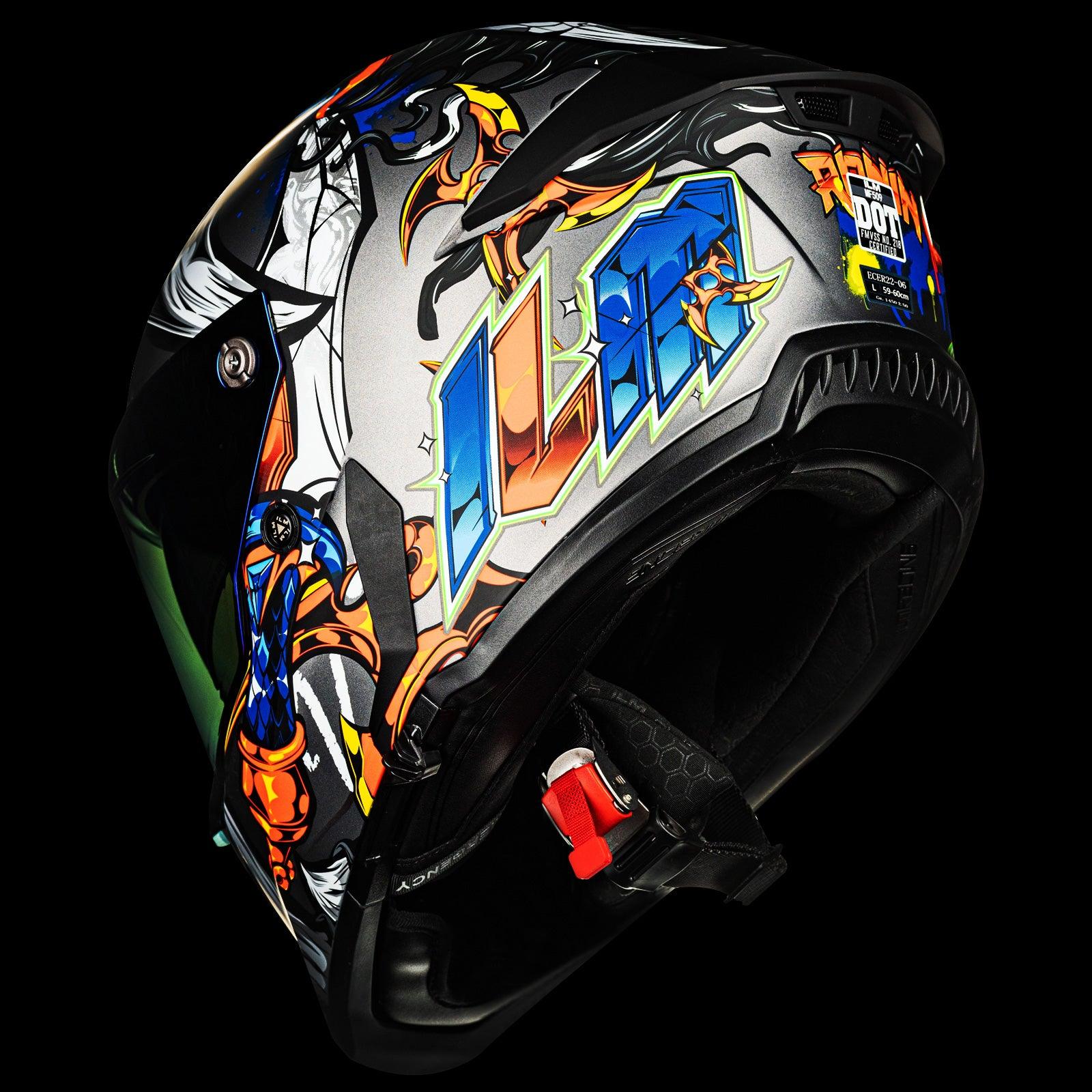ILM Full Face Motorcycle Helmets | Racing Helmet Model MF509
