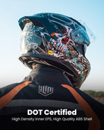 ILM Full Face MIPS Motorcycle Helmet | 129M