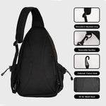 Pickleball Sling Bag | Black