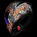 ILM Full Face Motorcycle Helmets | Racing Helmet Model MF509