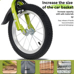 16" Sporty Kids Bike with Training Wheels and Stand Adjustable Saddle | Aged 4-8 Years (Tall Height 41-46")