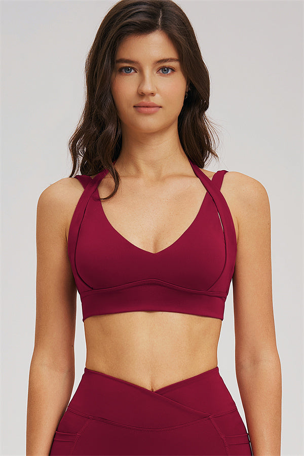 The Sizzle Zip Jacket Sports Bra Shorts | 3-Piece Set