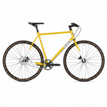 All-City Super Professional Flat Bar Single Speed Bike | 700c Steel Lemon Dab 43cm