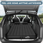 Tesla Model Y Mattress | Inflatable Camping Bed Air Mattress with Car Air Pump 2 Pillows