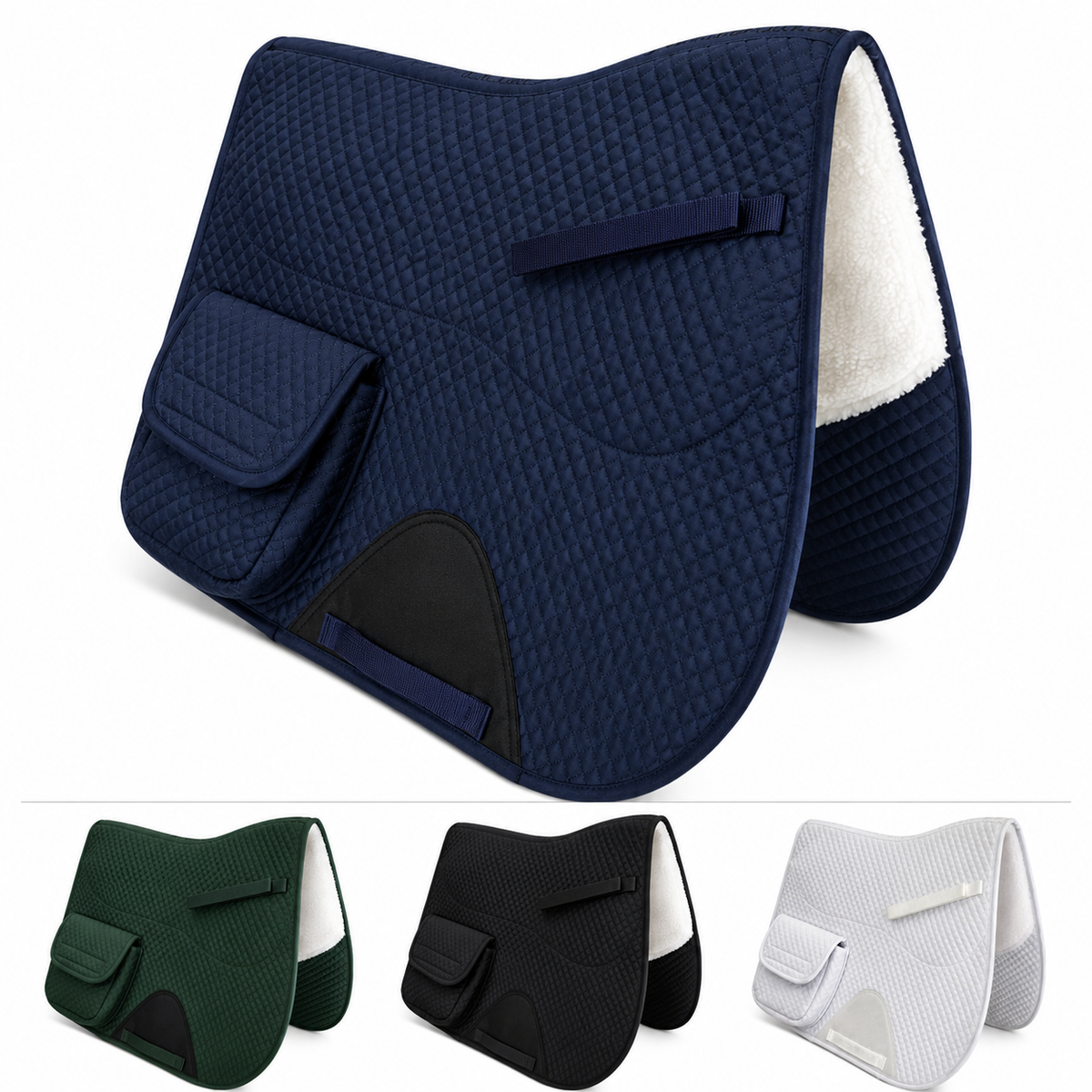 Derby Originals All Purpose English Saddle Pad with Pockets