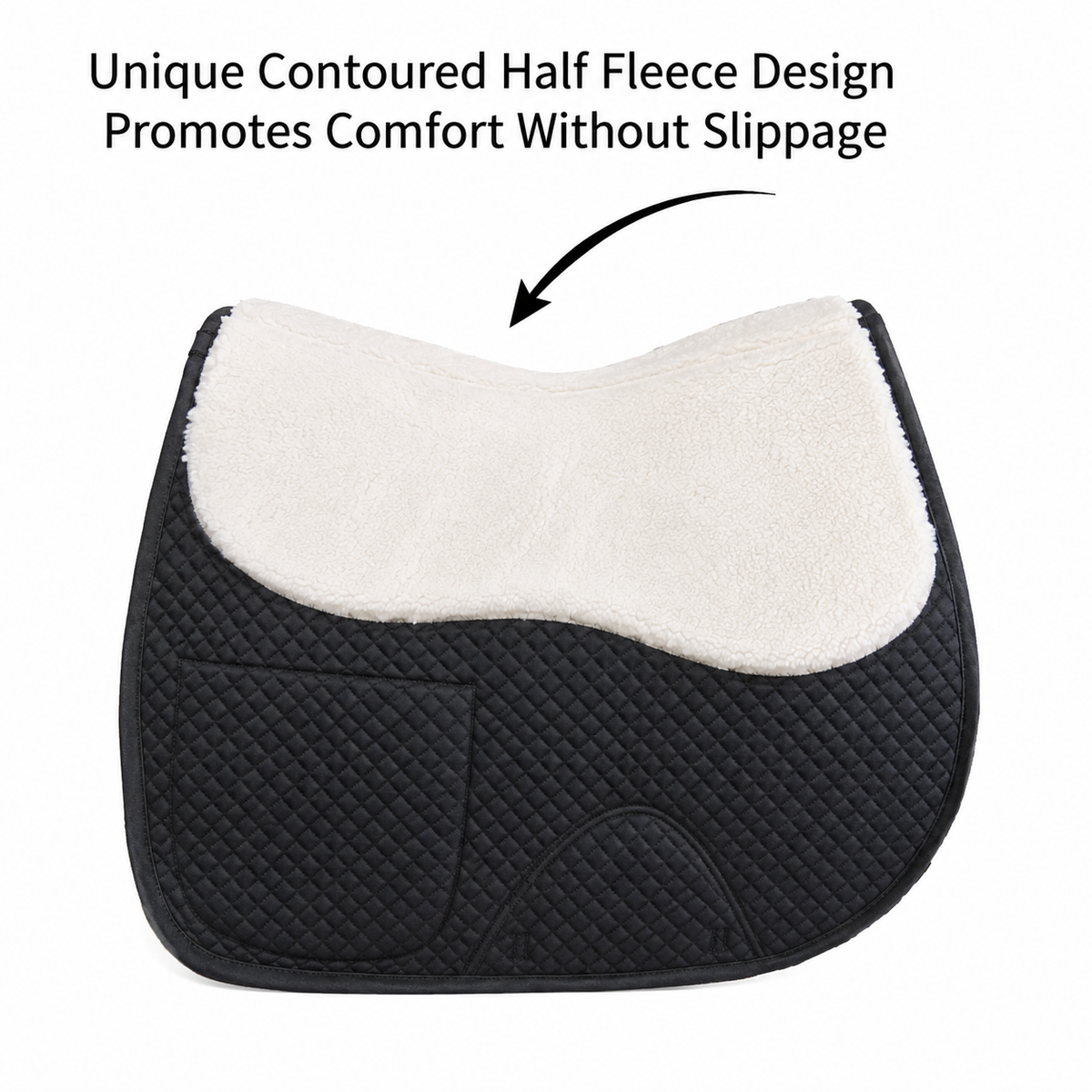 Derby Originals All Purpose English Saddle Pad with Pockets