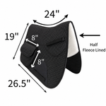 Derby Originals All Purpose English Saddle Pad with Pockets