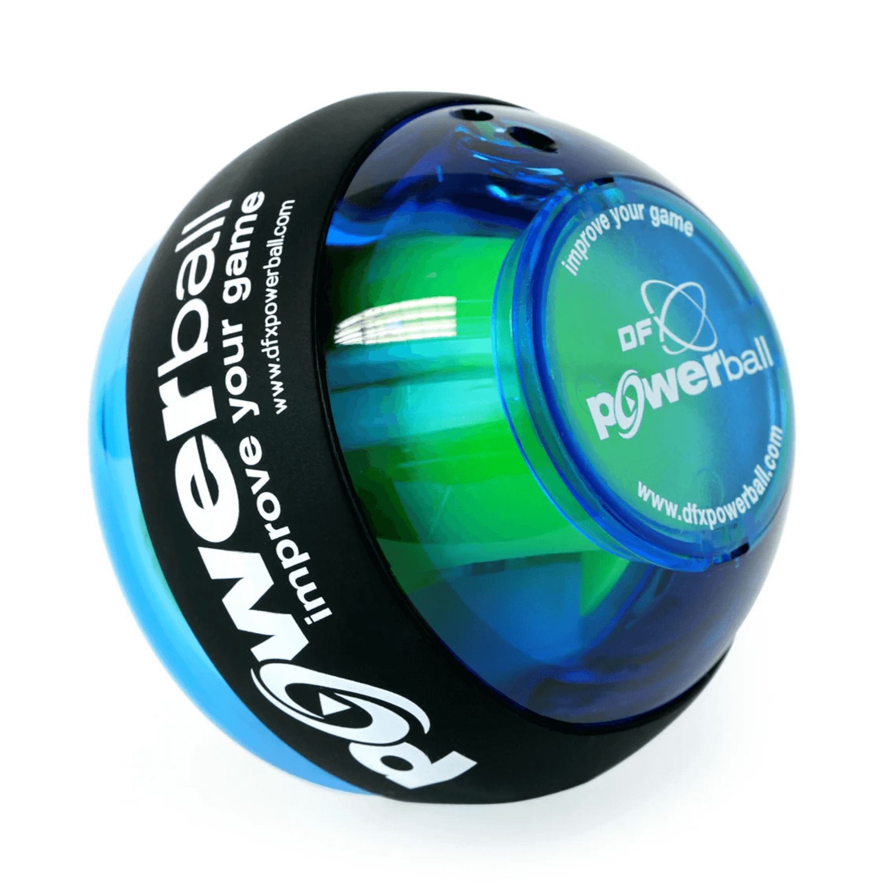 DFX Sports Pro Powerball Hand Gyroscope Grip Strengthener | Up To 35 LBS