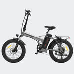20x4.0" Foldable Fat Tire Electric Bike 48V 12.5AH Extended Range Dual Disc Brakes with Fenders