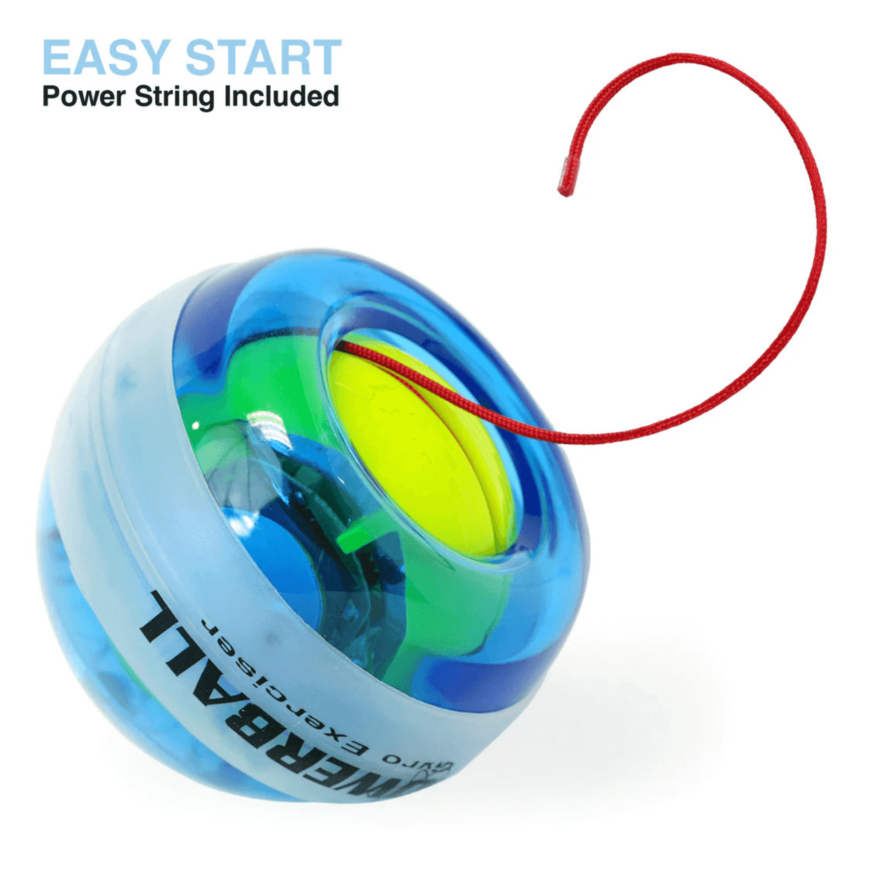 DFX Powerball Blue Gyro Exerciser | Up To 40 LBS