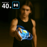 DFX Powerball Blue Gyro Exerciser | Up To 40 LBS