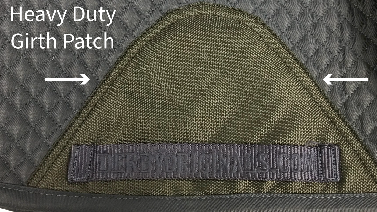 Derby Originals All Purpose English Saddle Pad with Pockets