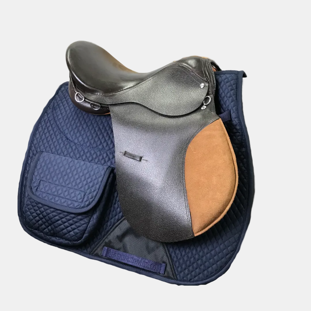 Derby Originals All Purpose English Saddle Pad with Pockets