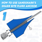 Fluke Anchor | Retractable Shaft (5lbs)