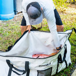 60x20'' Fish Cooler Bag with YKK Zipper | Flat Bottom