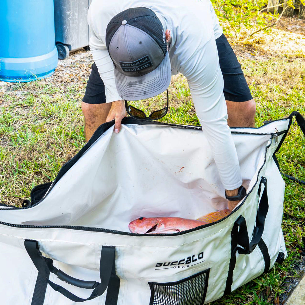 60x20'' Fish Cooler Bag with YKK Zipper | Flat Bottom
