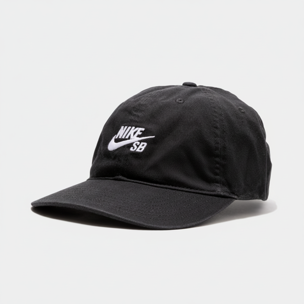 NIKE SB CLUB HAT | BLACK/WHITE