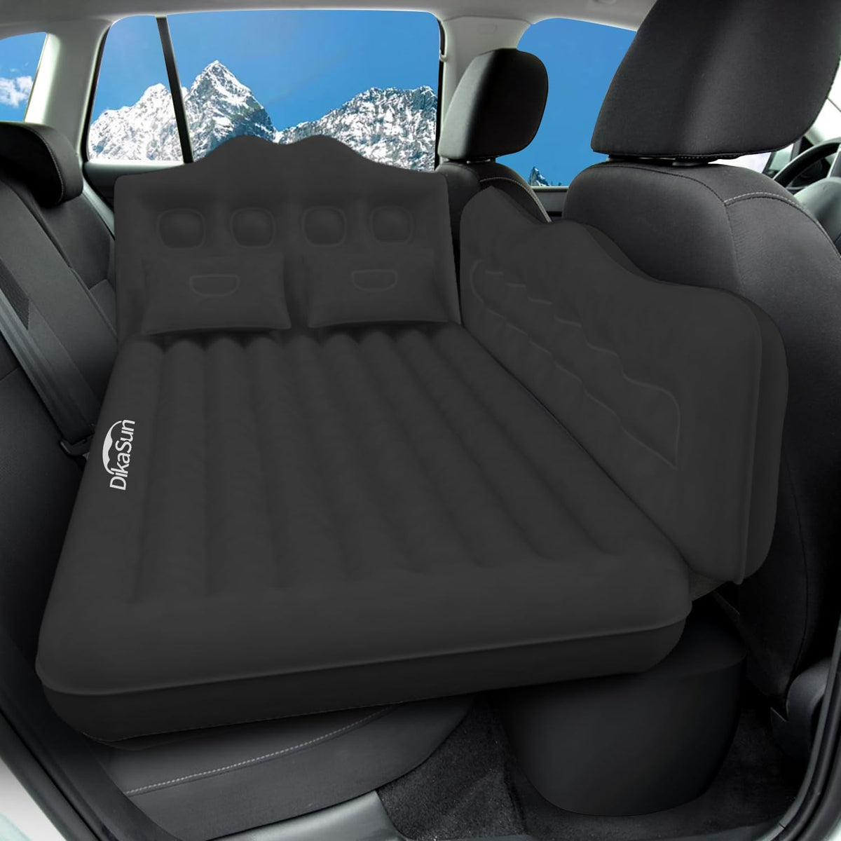 Thicken Backseat SUV/Car/Truck Air Mattress Air Bed Inflatable SUV Truck Mattress | 35.4” Width/Grey
