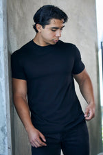 The Original Men's Bamboo Viscose/Organic Cotton Short Sleeve T-Shirt | Classic Cut