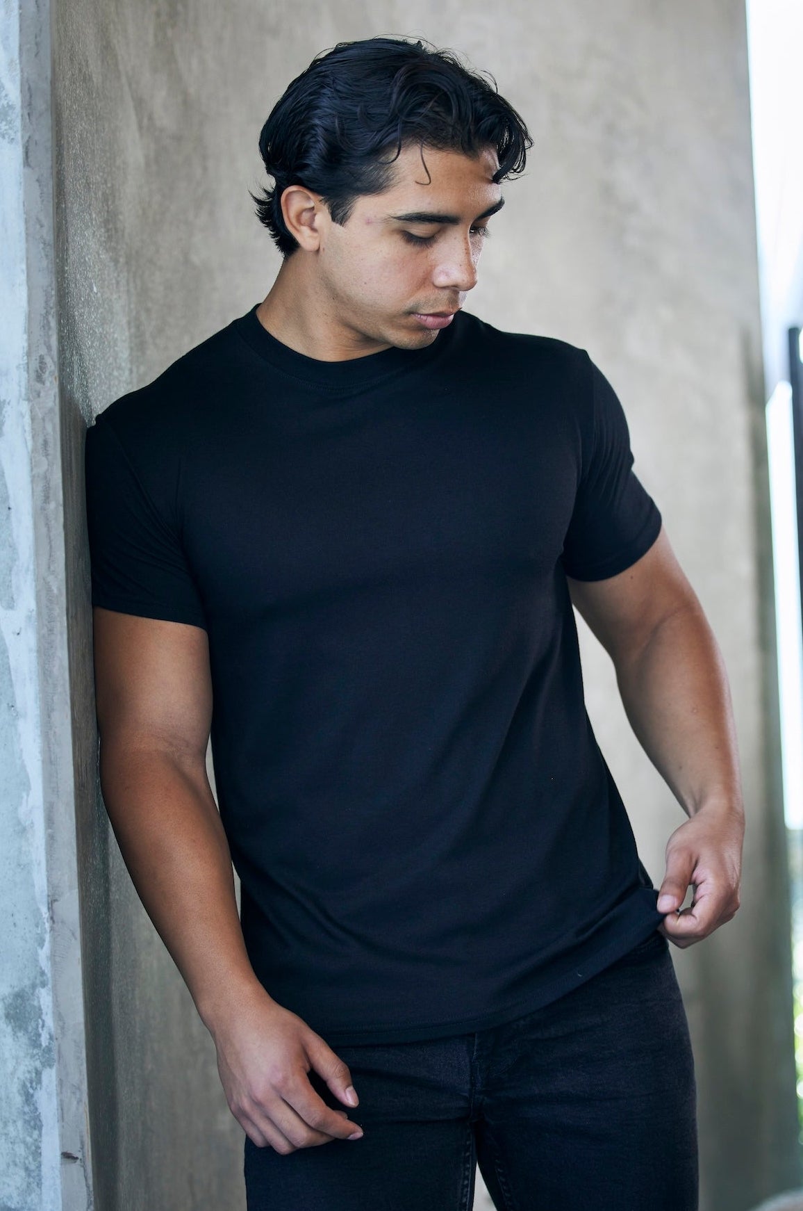 The Original Men's Bamboo Viscose/Organic Cotton Short Sleeve T-Shirt | Classic Cut