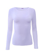 EGI Luxury Modal Women's Long Sleeved T-Shirt | Proudly Made in Italy (Crew Neck)