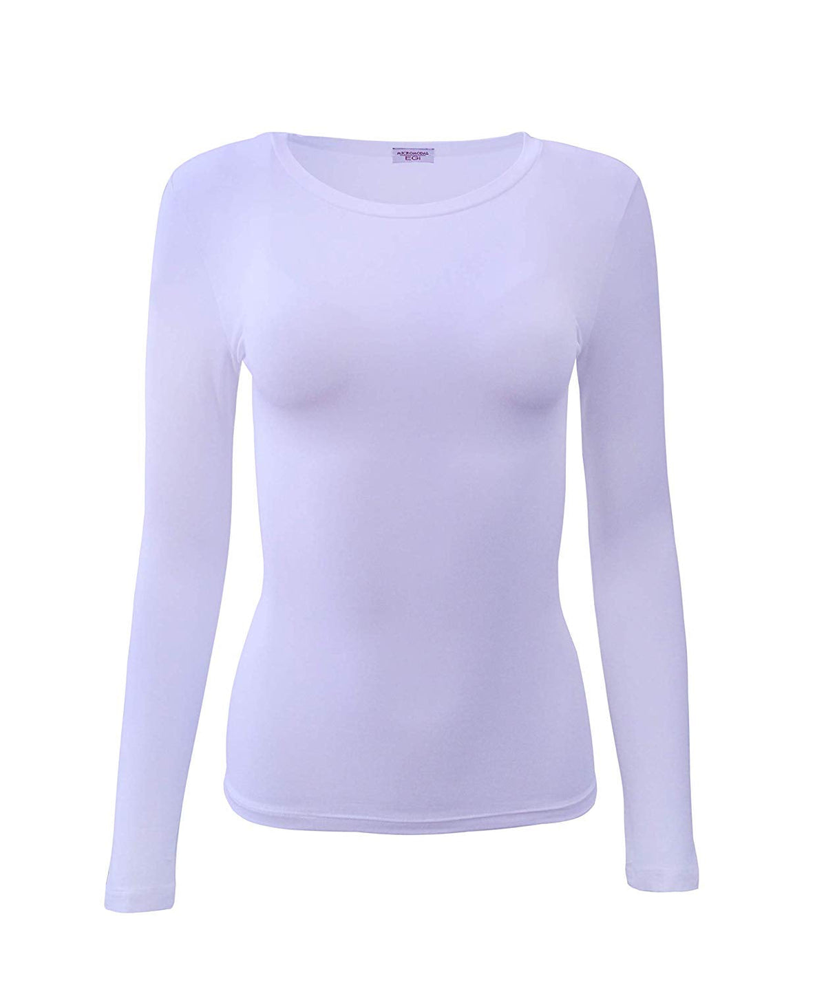 EGI Luxury Modal Women's Long Sleeved T-Shirt | Proudly Made in Italy (Crew Neck)