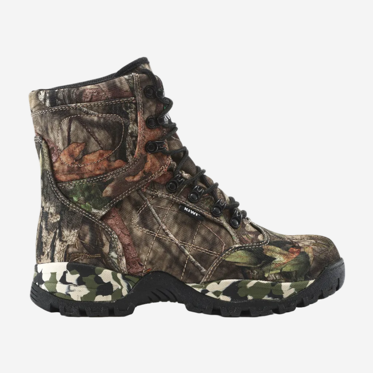 Kiwi Rugged Camo Nylon 7" Waterproof Tactical Boots [62400]