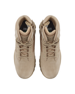 Kiwi Rugged Sand Suede Mid-Cut 6" Steel Toe Zipped Water Resistant Tactical Boots [60000]