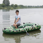 Camo Green Inflatable Boat | 1-2 Person