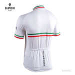 Bianchi Isalle Men's Cycling Jersey | White