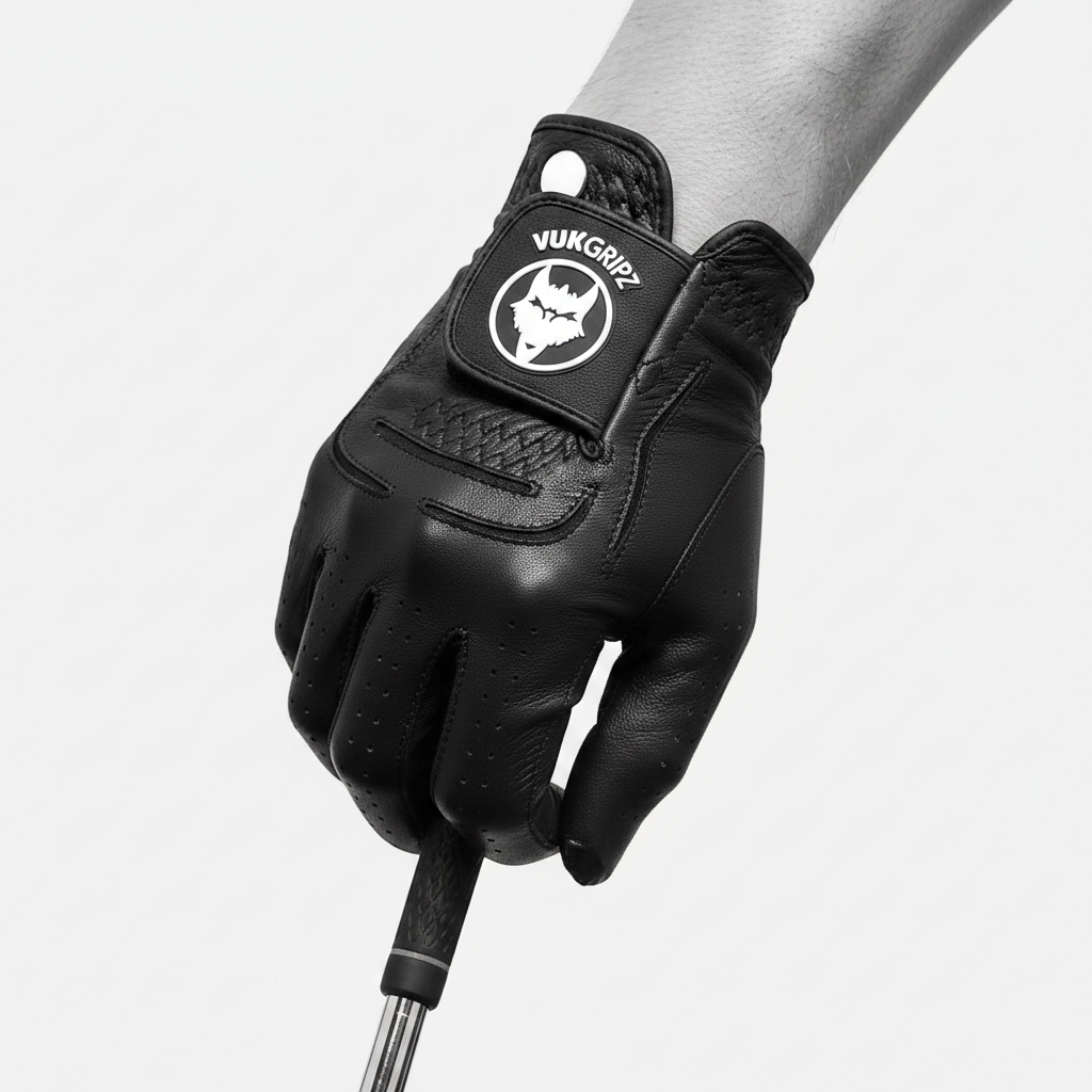 The Condor Black Golf Glove