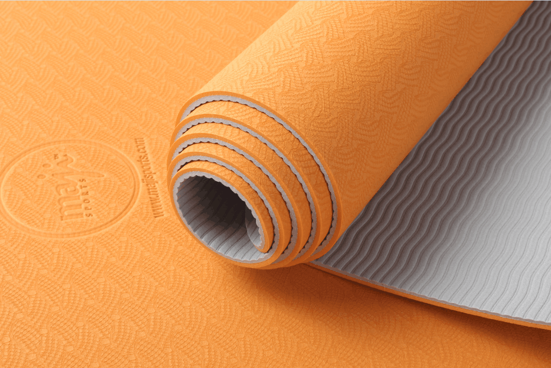 Two-Tone TPE Premium Yoga Mat