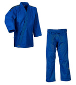 Adidas Judo-Gi J690 Quest Blue with Black Stripes