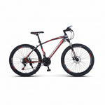 Cross-Country 24"/26" Bike with Shock-Absorbing Spring Fork and Carbon Frame